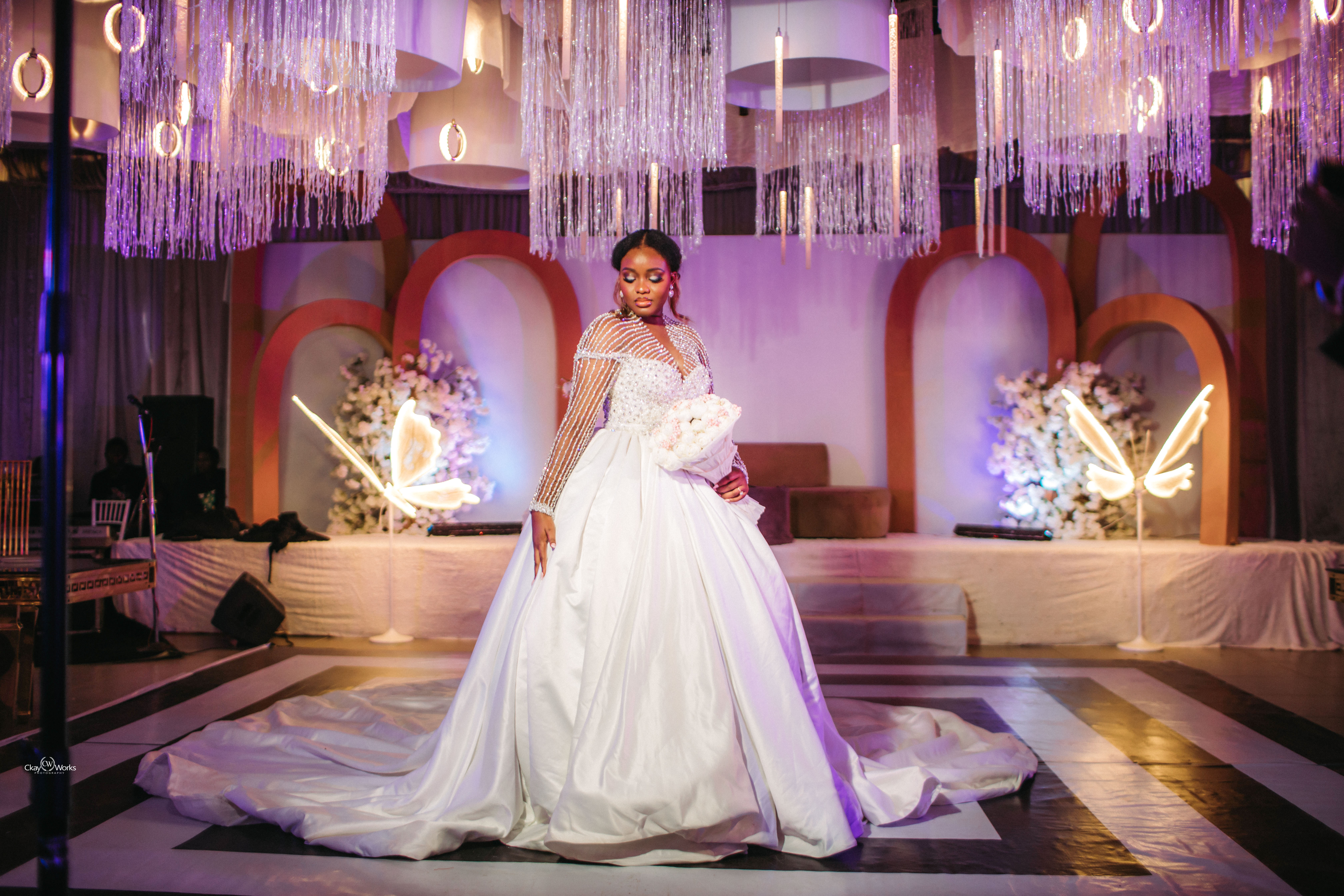 Aisosa & Gerrald’s White Wedding | A Celebration of Love & Elegance image