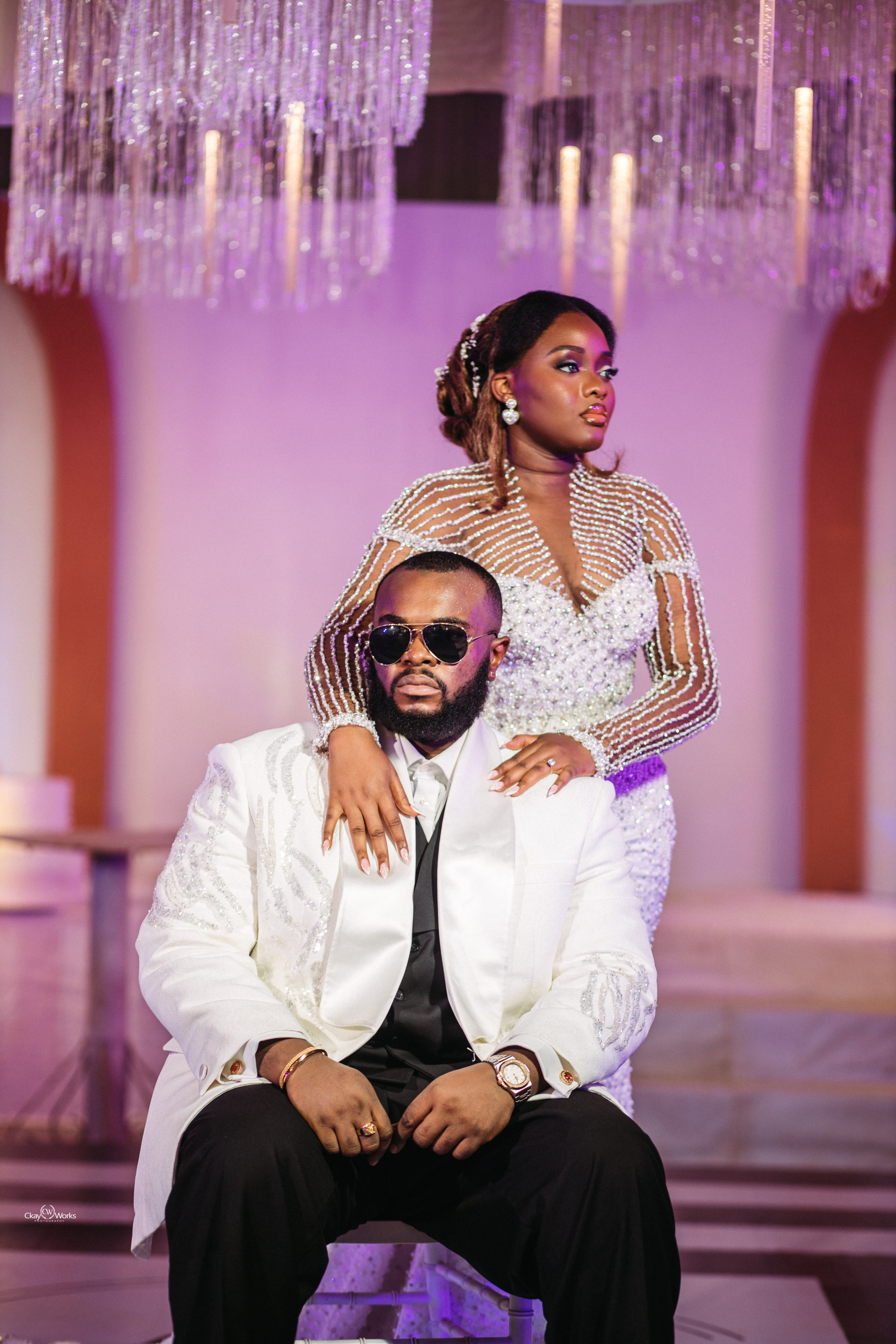 Aisosa & Gerrald’s White Wedding | A Celebration of Love & Elegance image