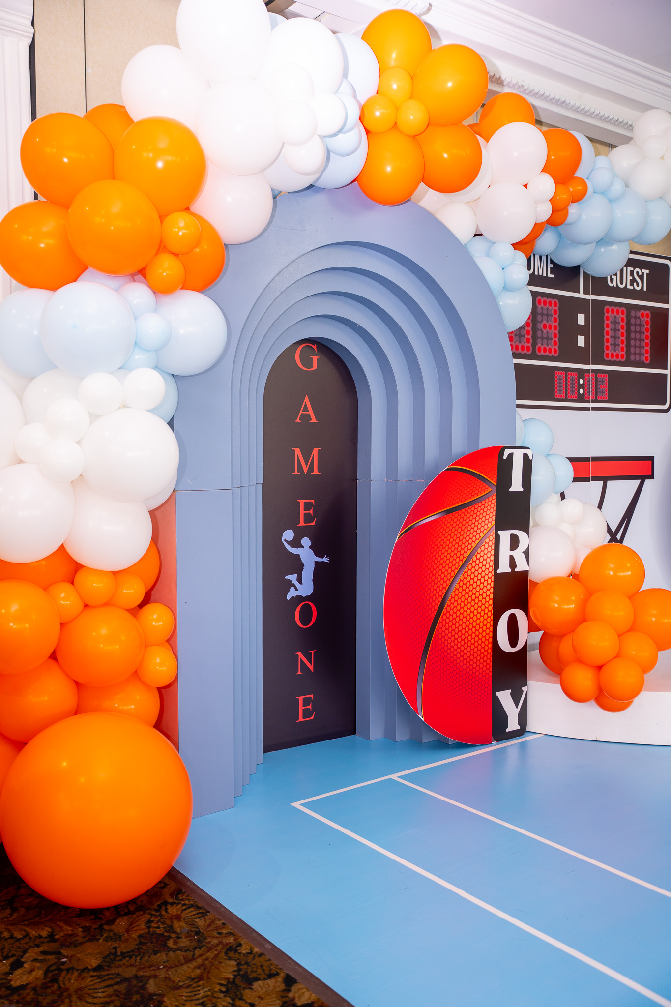 Troy’s 1st Birthday | Slam Dunk Year One image